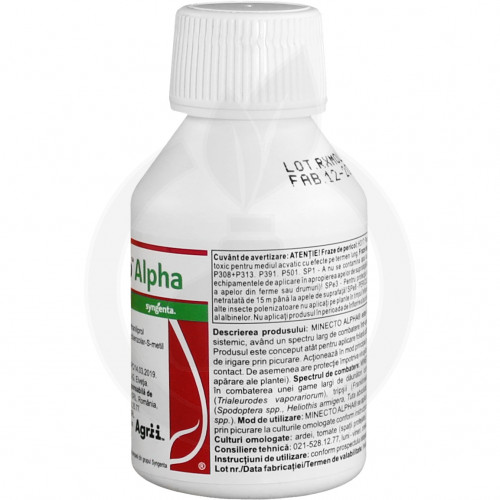 syngenta insecticide crop minecto alpha 100 ml - 2