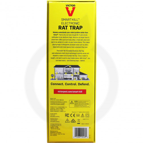 woodstream trap victor smartkill electronic wi fi rat trap - 10