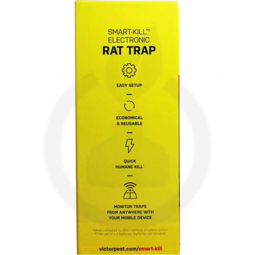 woodstream trap victor smartkill electronic wi fi rat trap - 11