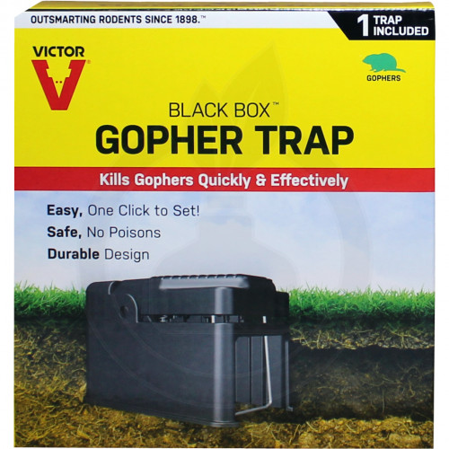 woodstream trap victor blackbox 0626 gopher trap - 11