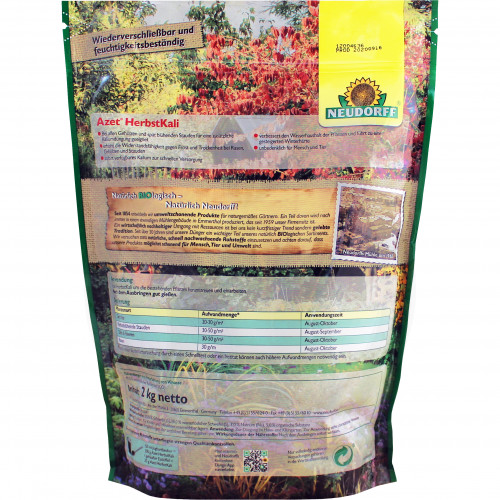 mack bio agrar fertilizer 0 0 40 azet herbstkali 2 kg - 3