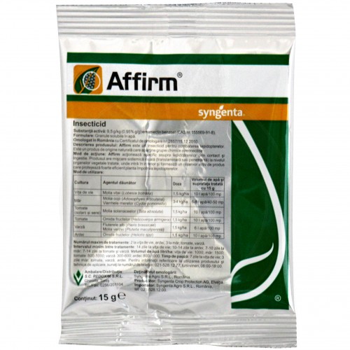 syngenta insecticid agro affirm 15 g - 1