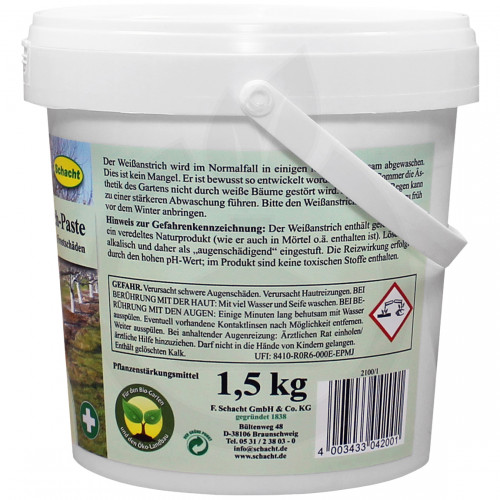 schacht grafting tree protection paste weisanstrich 1 5 kg - 2