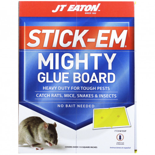jt eaton adhesive plate stick em mighty for rats and mice - 4