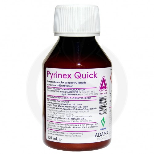 adama insecticid agro pyrinex quick 100 ml - 1