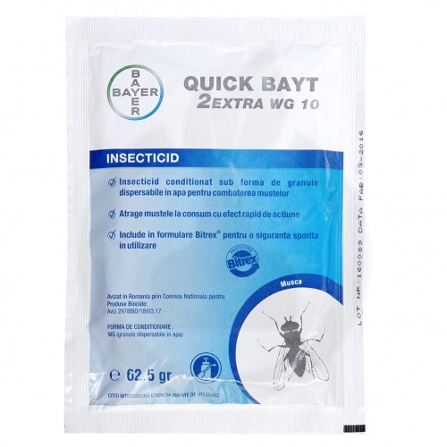 bayer insecticid quick bayt 2extra wg 10 62.5 g - 1