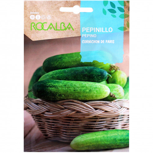 rocalba seed cucumbers cornichon de paris 6 g - 2