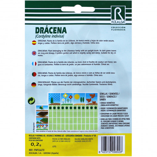 rocalba seed dracaena 0 2 g - 3