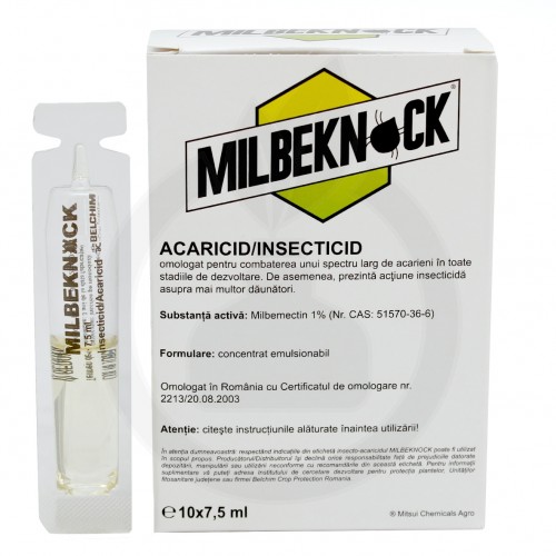sankyo agro acaricid milbeknock ec 7.5 ml - 1