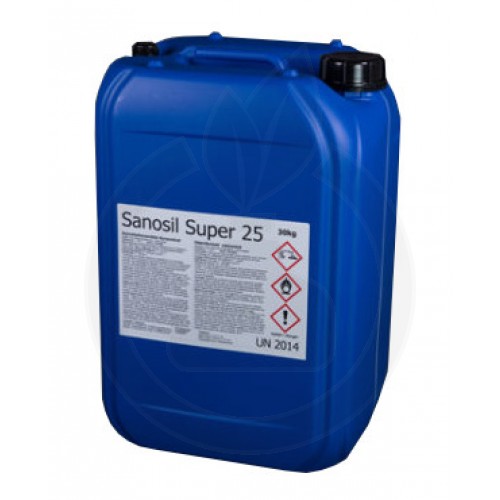 sanosil ag dezinfectant sanosil super 25 12 litri - 1