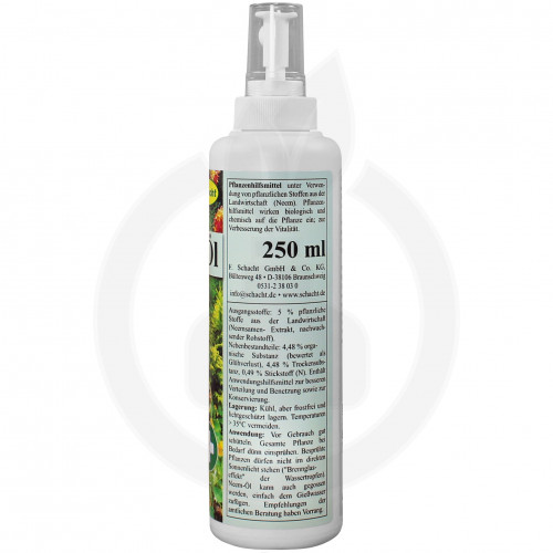 schacht fertilizer neem oil spray 250 ml - 4