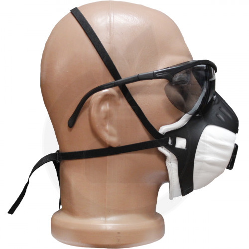 jsp valve half mask 3x ffp2v filterspec smoke protection kit - 2