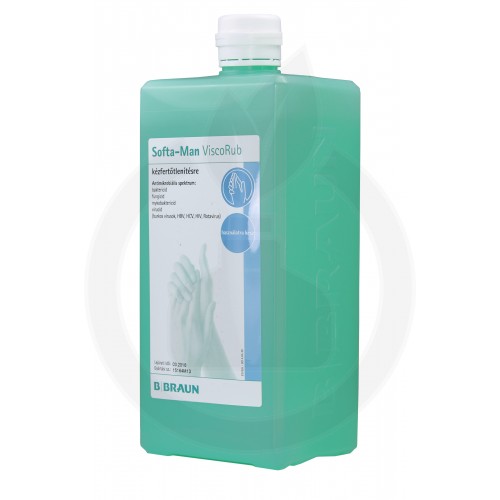 b.braun dezinfectant softa man viscorub 1 litru - 1