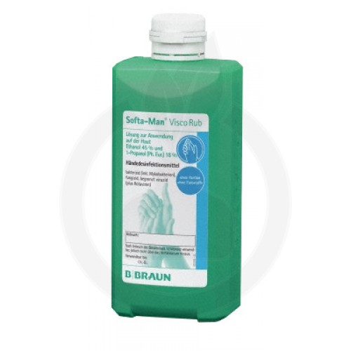 b.braun dezinfectant softa man viscorub 500 ml - 1