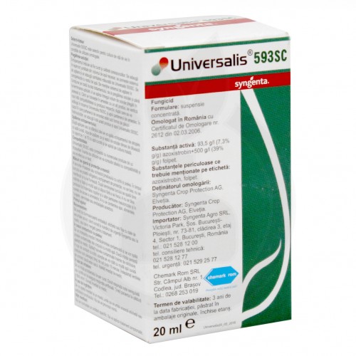 syngenta fungicid universalis 593 sc 20 ml - 2
