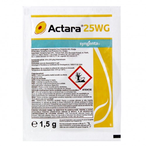 syngenta insecticid agro actara 25 wg 1.5 g - 2