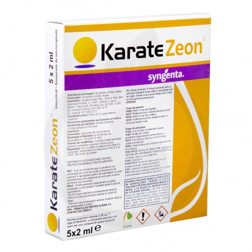 syngenta insecticid agro karate zeon 50 cs 2 ml - 2