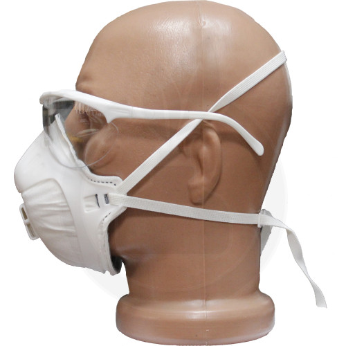jsp valve half mask 3x ffp2v filterspec protection kit - 2