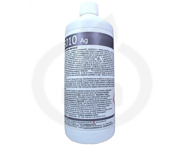 sanosil ag dezinfectant sanosil s010 ag 1 litru - 2