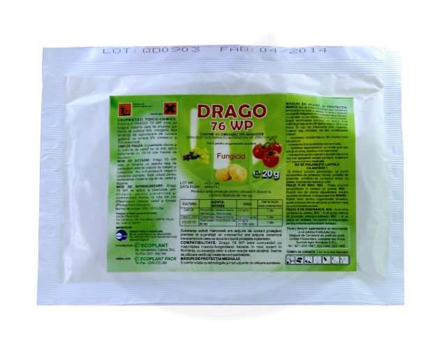 oxon fungicid drago 76 wp 20 g - 2