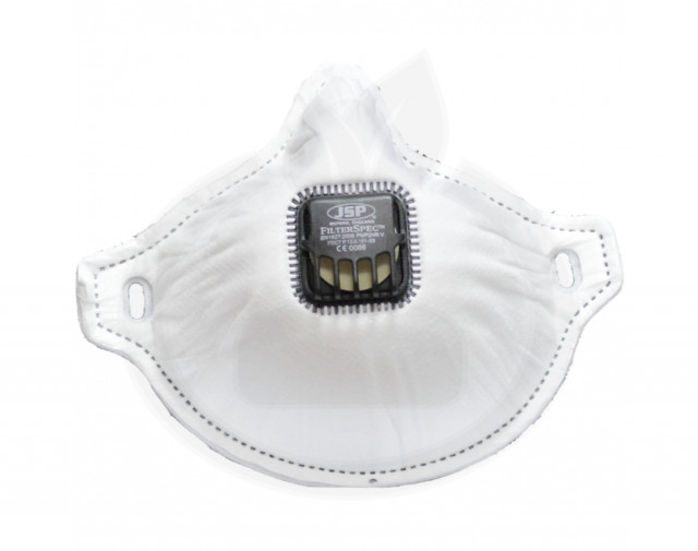 jsp valve half mask 3x ffp2v filterspect smoke protection kit - 5