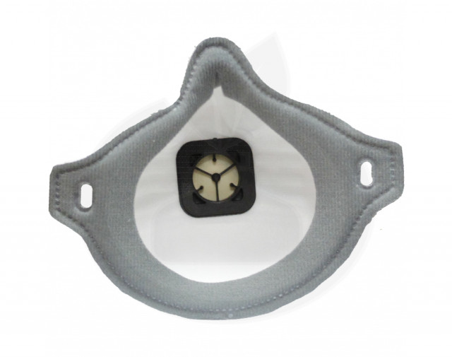jsp valve half mask 3x ffp2v filterspect smoke protection kit - 6