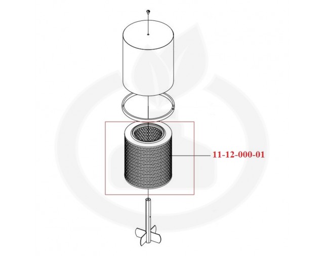 igeba consumabil air filter insert el 476 11 12 000 01 - 3
