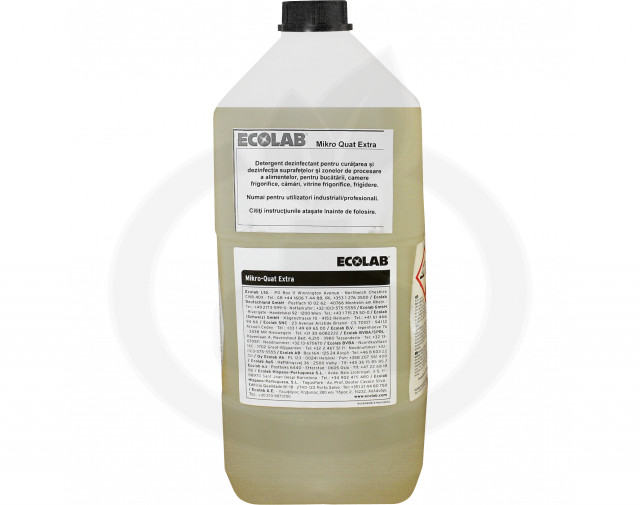 ecolab disinfectant mikro quat extra 5 l - 3