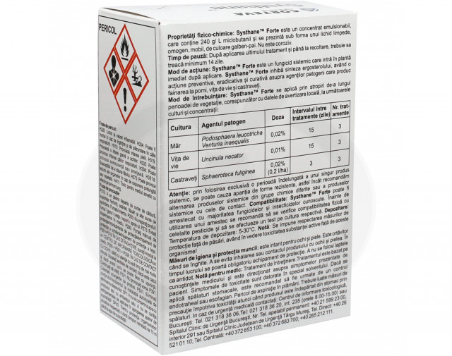 dow agro sciences fungicid systhane forte 10 ml - 6