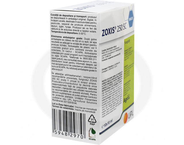 arysta lifescience fungicide zoxis 250 sc 10 ml - 2