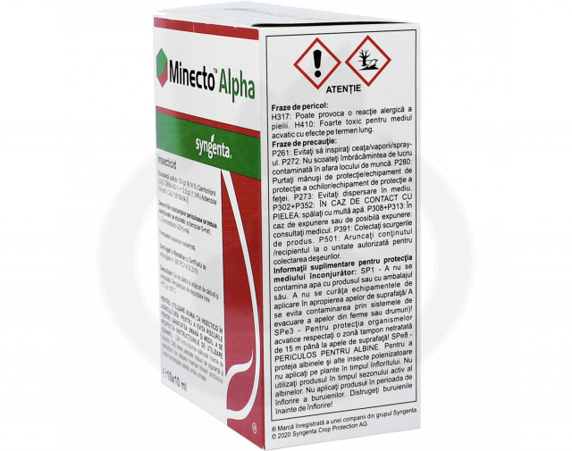 syngenta insecticide crop minecto alpha 10 ml - 3