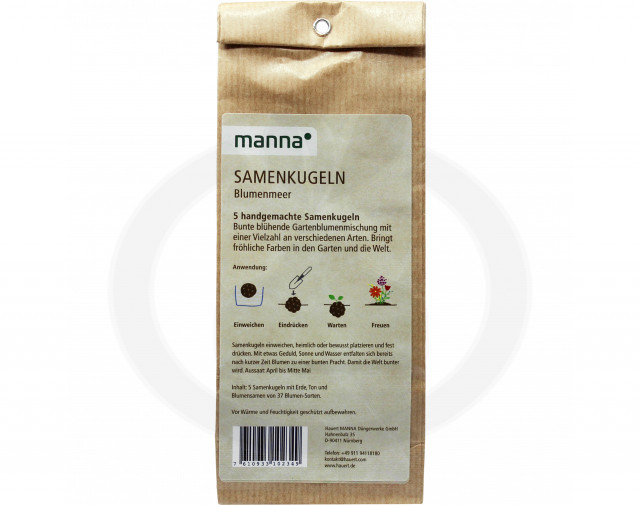 hauert seed multicolor flowers mix manna 90 g - 5