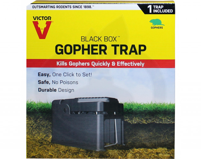 woodstream trap victor blackbox 0626 gopher trap - 11