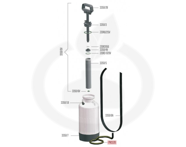volpi consumabil delivery hose 120cm pvc120 - 3