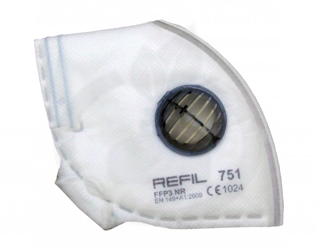 refil safety equipment refil 751 ffp3 valve half mask - 7
