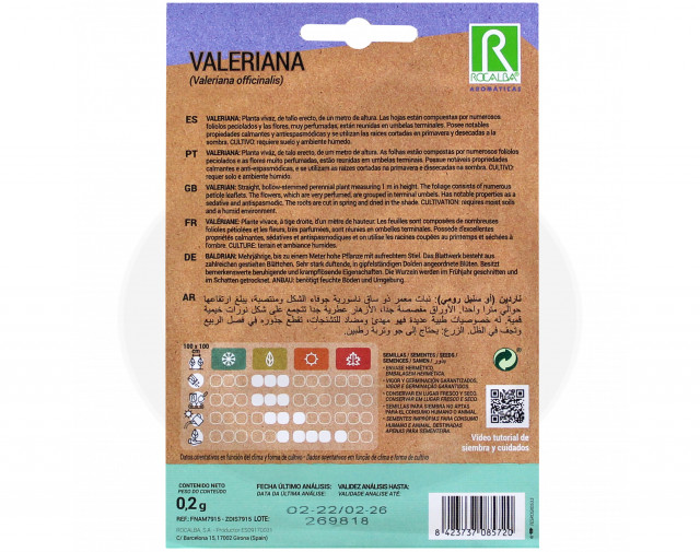 rocalba seed valerian 0 2 g - 4