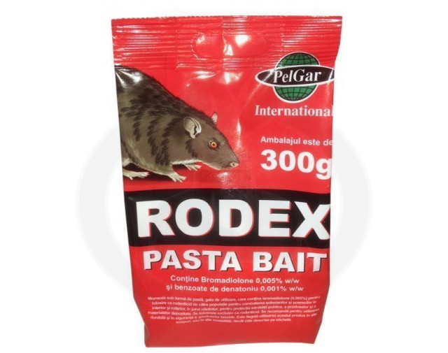 pelgar rodenticid rodex pasta bait 300 g - 2