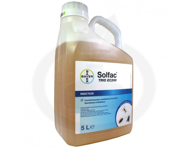 bayer insecticid solfac trio ec 200 5 litri - 1