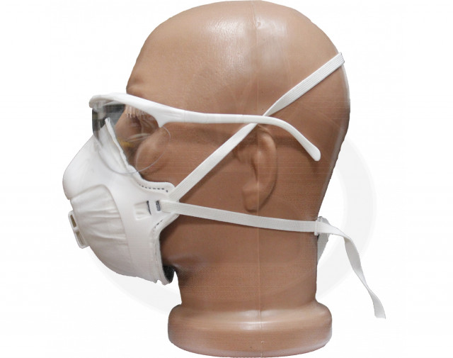 jsp valve half mask 3x ffp2v filterspect protection kit - 3